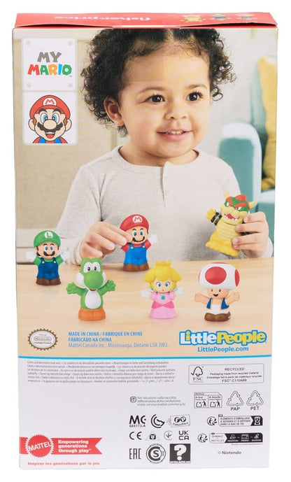 My Mario Little People Collector Mini Figure 6-Pack 7 cm Mattel