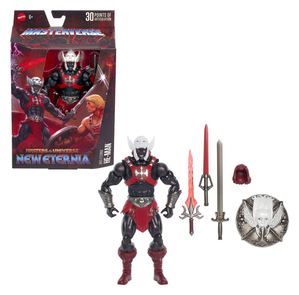 Masters of the Universe: New Eternia Masterverse Action Figure Anti-Eternia He-Man 18 cm