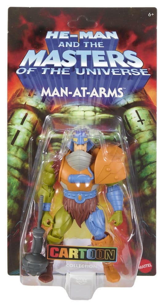 Masters of the Universe Origins Action Figure Cartoon Collection: Man-At-Arms 14 cm Mattel