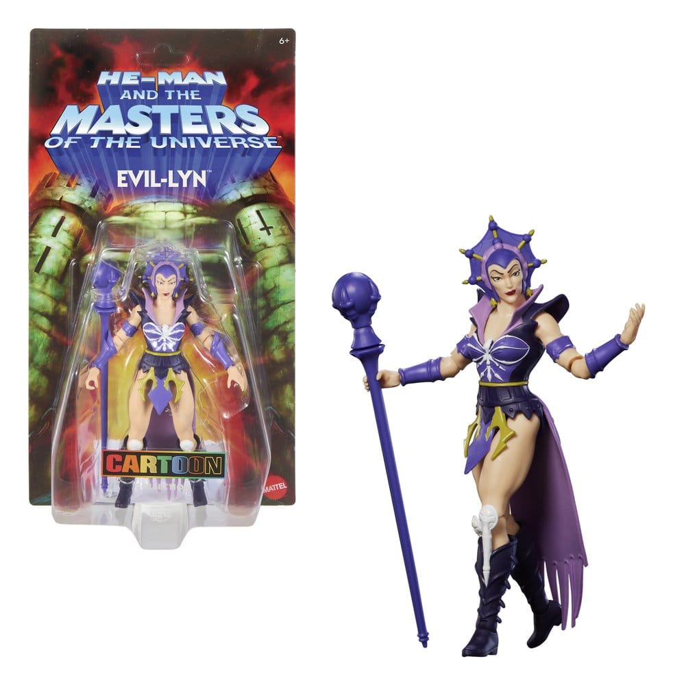 Masters of the Universe Origins Action Figure Cartoon Collection: Evil-Lyn 14 cm Mattel