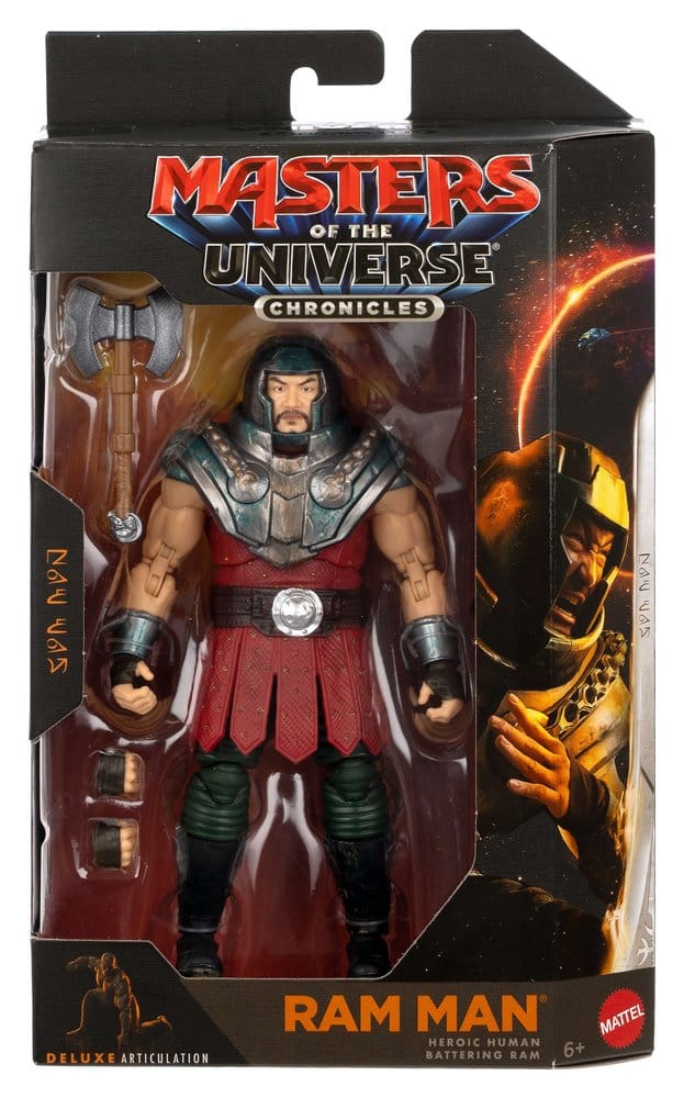 Masters of the Universe 2026 Movie Chronicles Action Figure Ram Man 17 cm