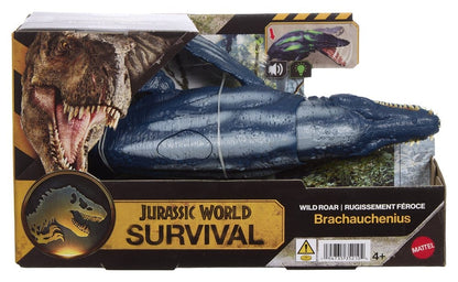 Jurassic World: Survival Action Figure Wild Roar Brachauchenius Mattel