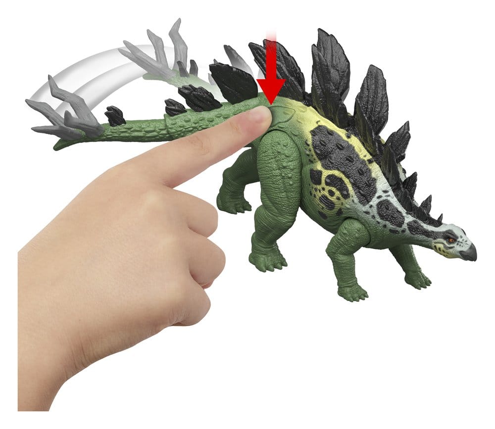 Jurassic World: Survival Action Figure Gigantic Thrashers Stegosaurus Mattel