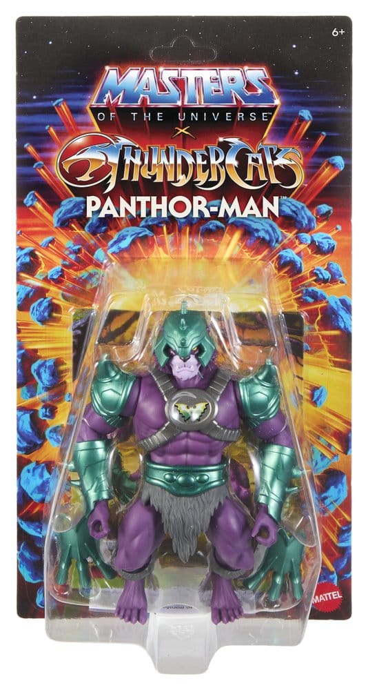 Masters of the Universe x ThunderCats Action Figure Panthor Man 14 cm Mattel