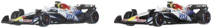 Formula 1 Hot Wheels Premium Die-Cast Vehicle 2-Pack 1:64 Team Visa Cash App Racing Bulls
