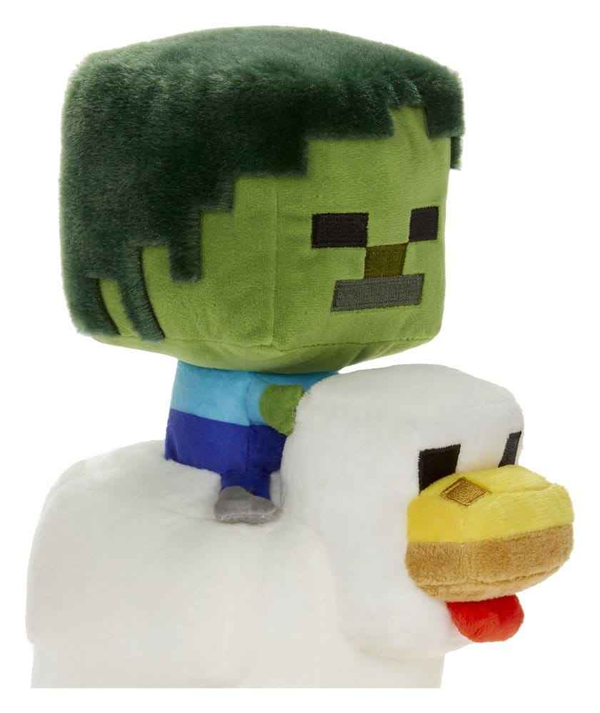 Minecraft Deluxe Plush Figure Chicken Jockey 20 cm