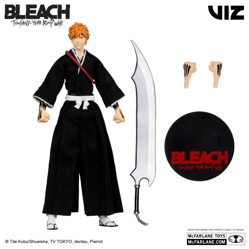 Bleach: Thousand-Year Blood War Action Figure Ichigo Kurosaki 18 cm McFarlane Toys