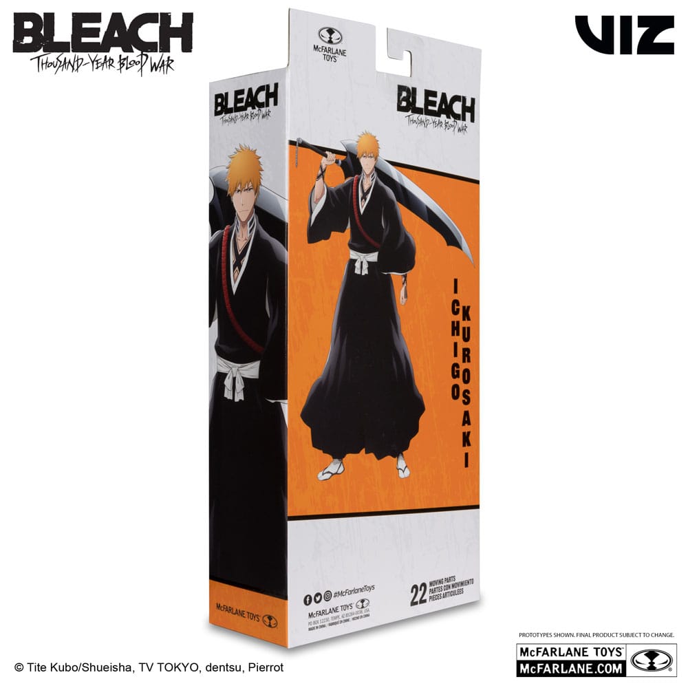 Bleach: Thousand-Year Blood War Action Figure Ichigo Kurosaki 18 cm McFarlane Toys