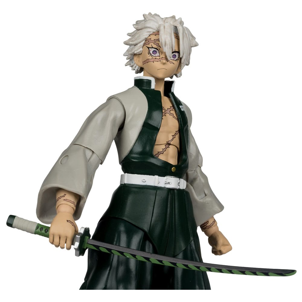 Demon Slayer: Kimetsu no Yaiba Action Figure Sanemi Shinazugawa 17 cm McFarlane Toys