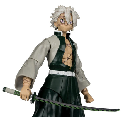 Demon Slayer: Kimetsu no Yaiba Action Figure Sanemi Shinazugawa 17 cm McFarlane Toys