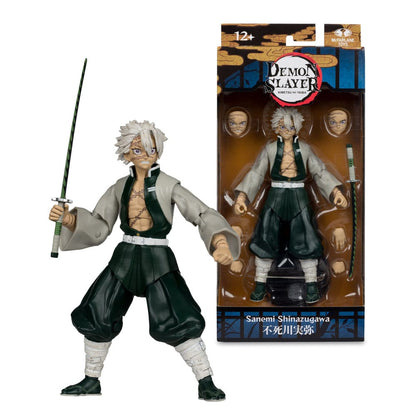 Demon Slayer: Kimetsu no Yaiba Action Figure Sanemi Shinazugawa 17 cm McFarlane Toys