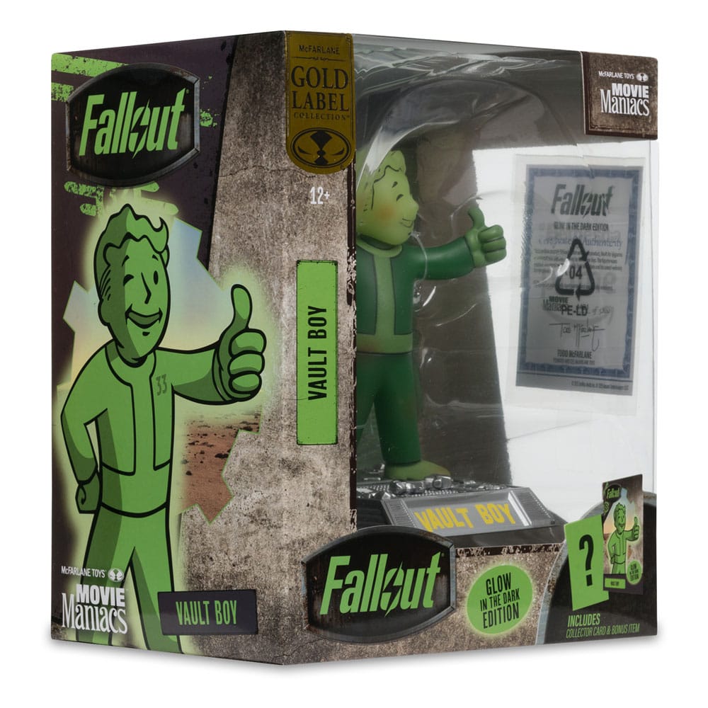 Fallout Movie Maniacs PVC Statue Vault Boy 13 cm Statues