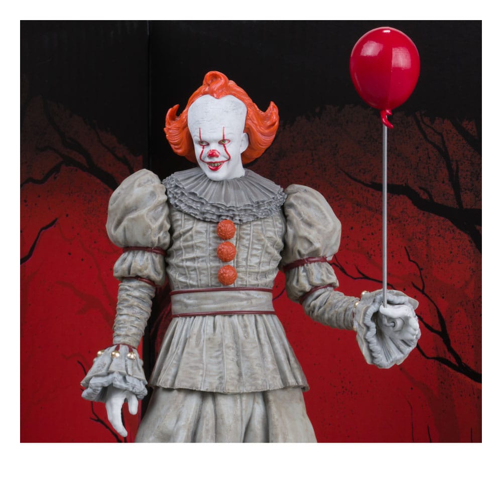 It: Welcome to Derry Movie Maniacs PVC Statue Pennywise (Gold Label) 16 cm - FanofThings.co.uk