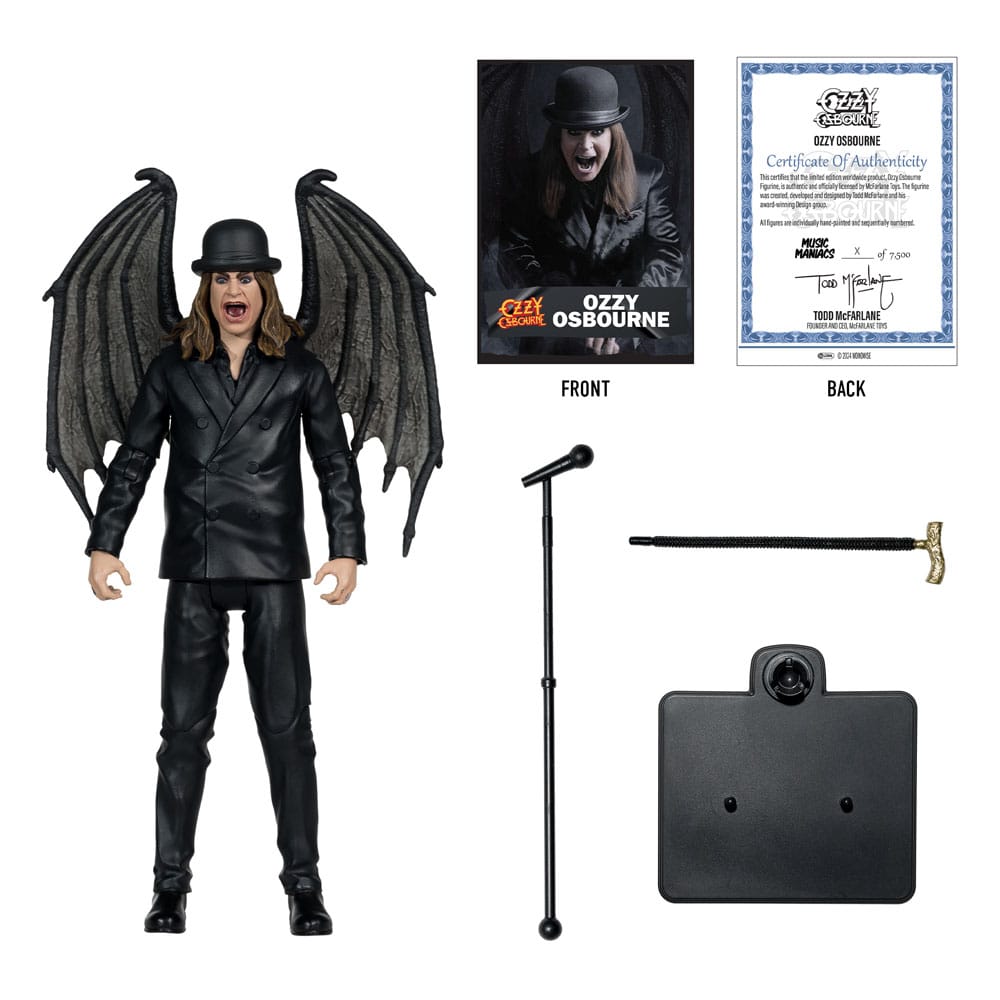 Ozzy Osbourne Metal Music Maniacs Action Figure Ozzy Osbourne 15 cm McFarlane Toys