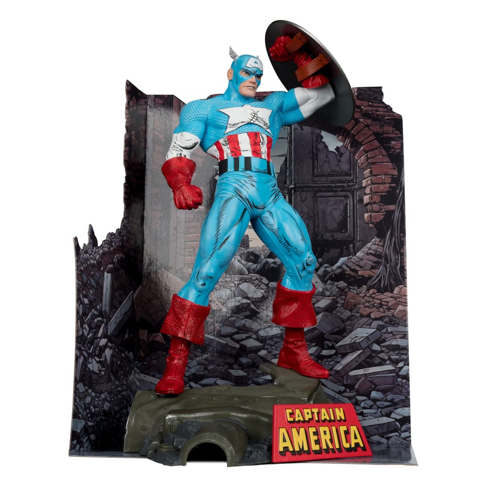 Marvel PVC Statue 1/6 Captain America (The Amazing Spider-Man #323) 28 cm Action figures