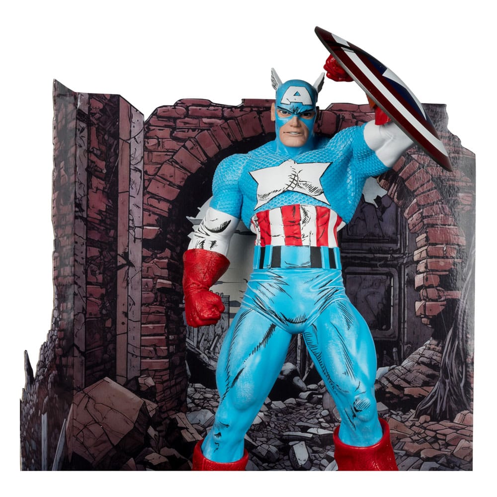 Marvel PVC Statue 1/6 Captain America (The Amazing Spider-Man #323) 28 cm Action figures