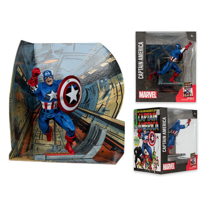 Marvel Collection PVC Statue 1/10 Captain America (Captain America #100) 12 cm Statues