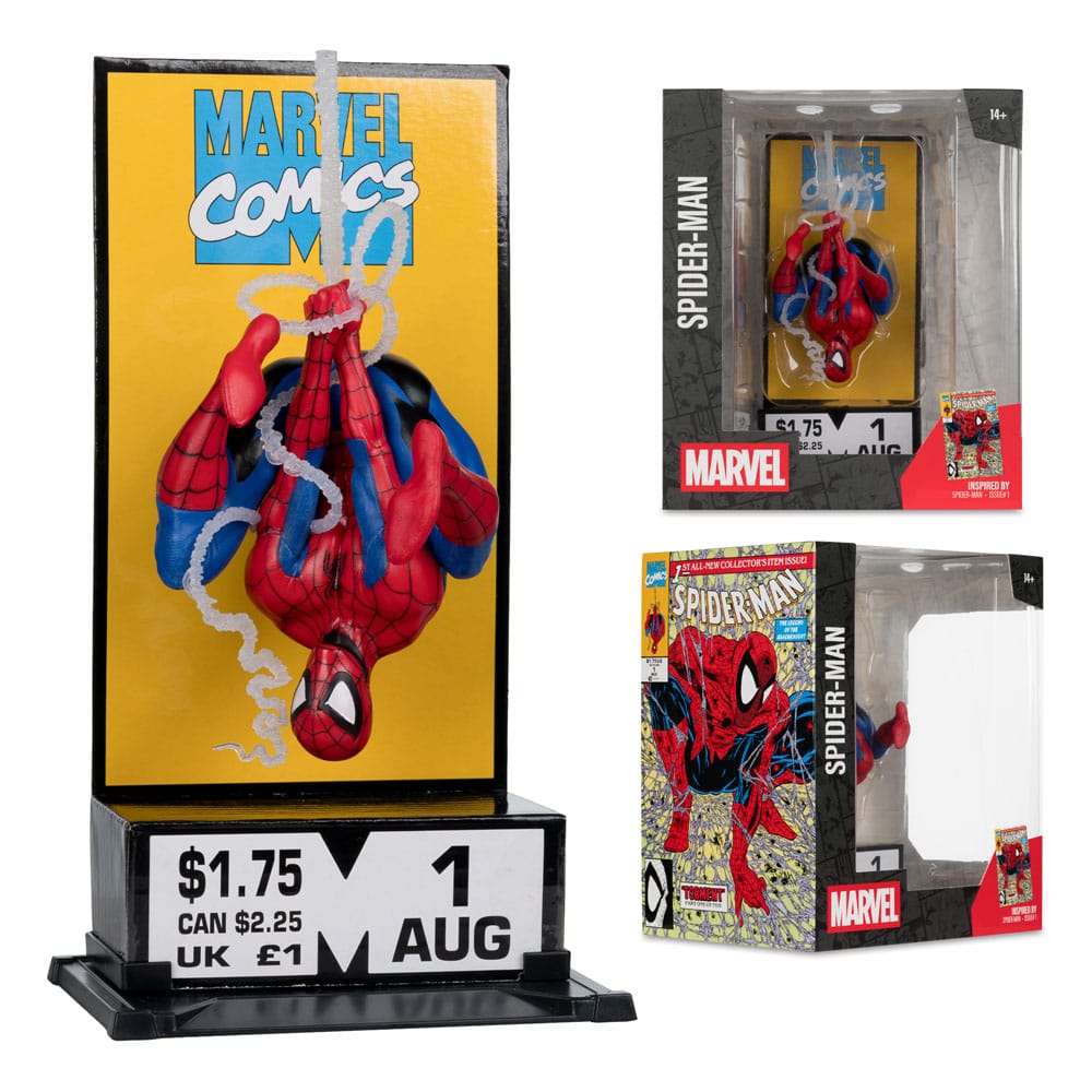 Marvel Collection PVC Statue 1/10 Spider-Man #1 (Corner Box) 19 cm - FanofThings.co.uk
