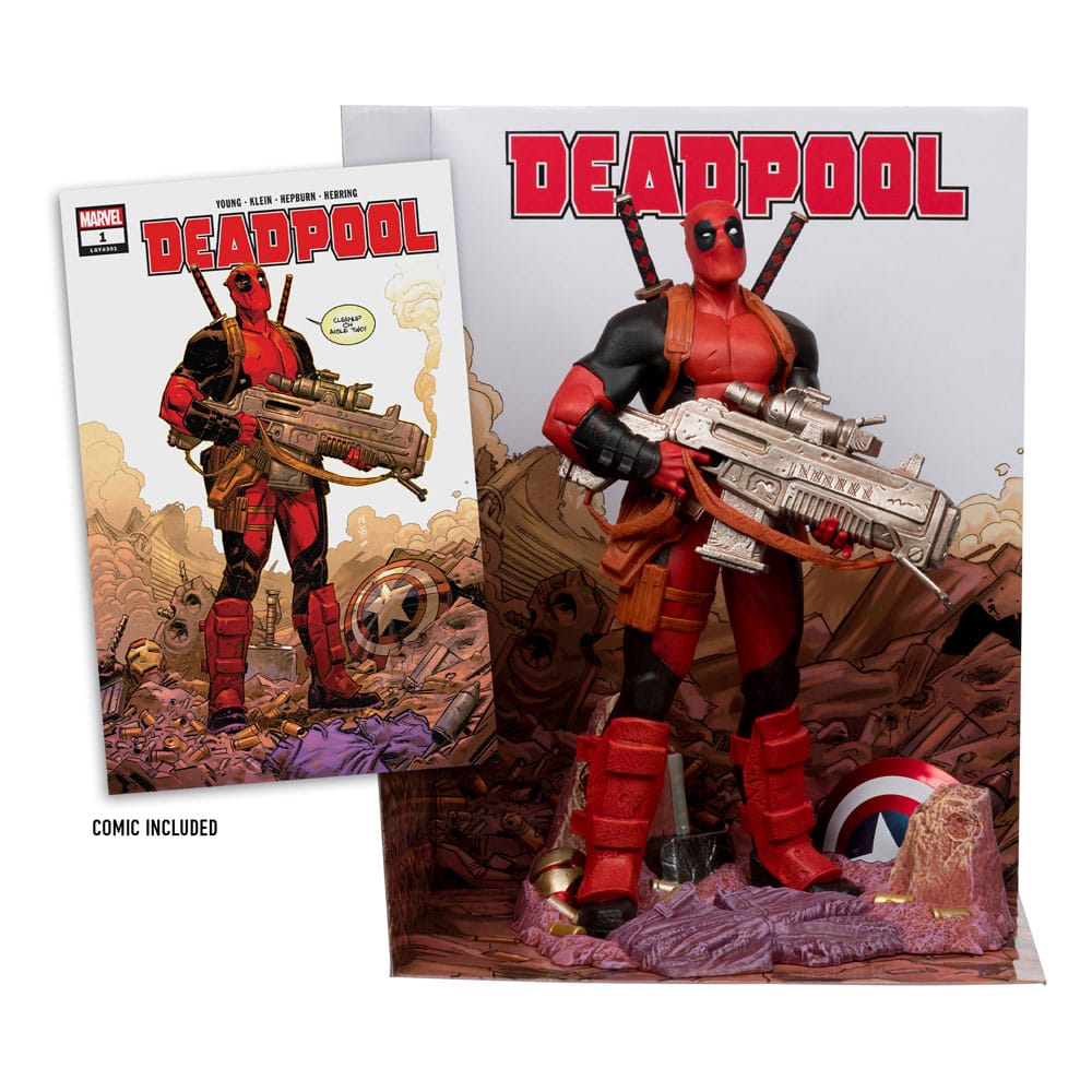 Marvel Collection PVC Statue 1/6 Deadpool (Deadpool #1) 27 cm McFarlane Toys