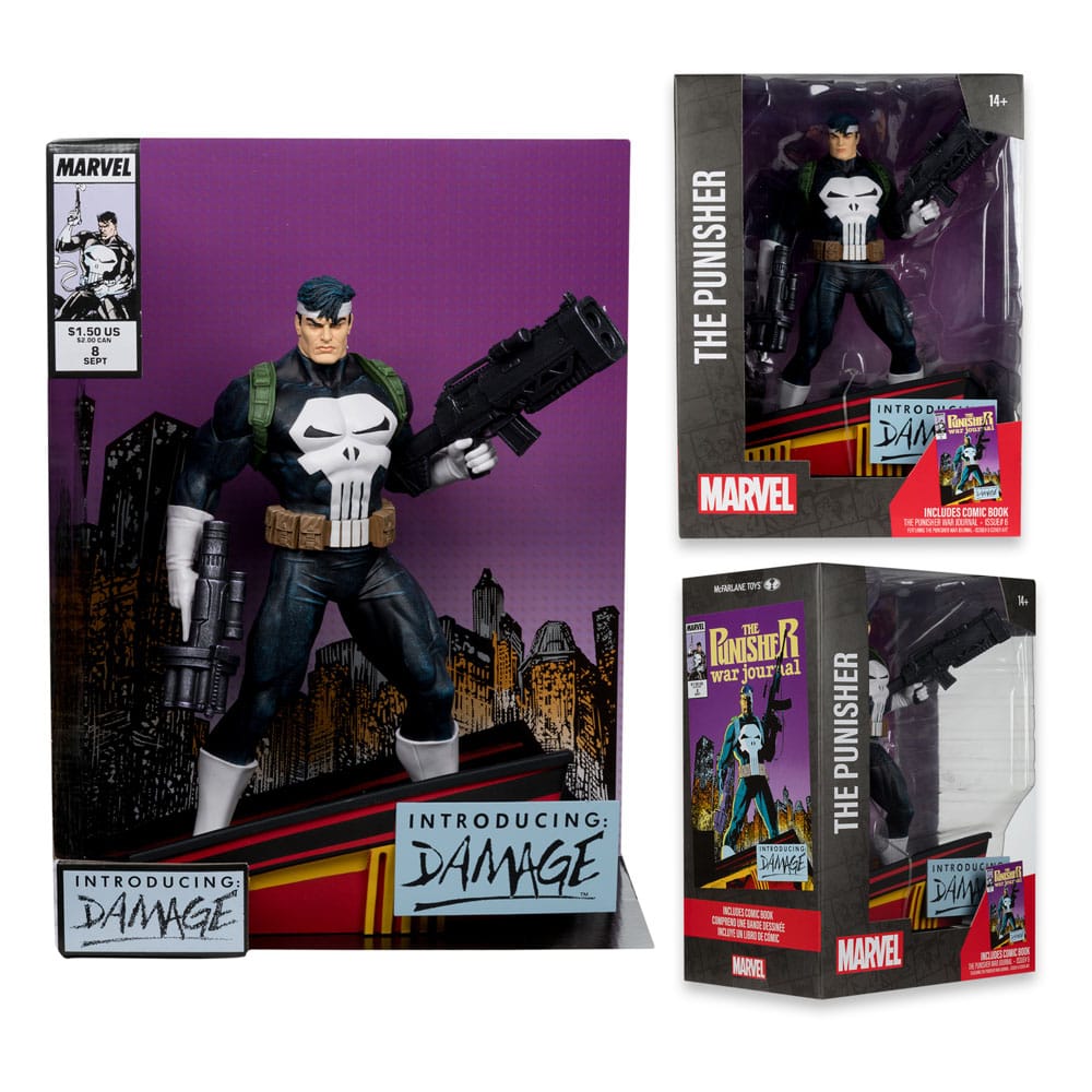 Marvel Collection PVC Statue 1/6 The Punisher (The Punisher War Journal #8) 26 cm
