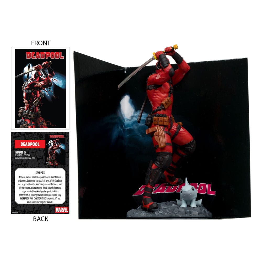 Marvel Collection PVC Statue 1/10 Deadpool (Deadpool #1) 18 cm McFarlane Toys