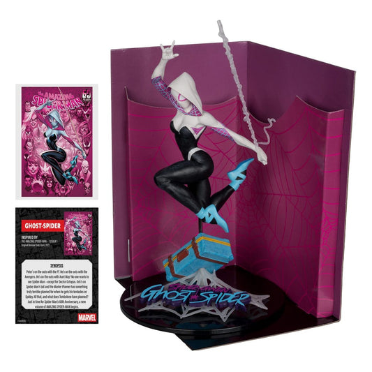 Marvel Collection PVC Statue 1/10 Ghost-Spider (The Amazing Spider-Man #1) 17 cm - FanofThings.co.uk