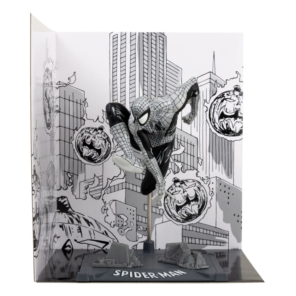 Marvel Collection PVC Statue 1/10 Spider-Man (Spider-Man #6)(Line Art)(Gold Label) 10 cm - FanofThings.co.uk