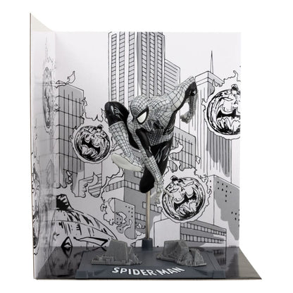 Marvel Collection PVC Statue 1/10 Spider-Man (Spider-Man #6)(Line Art)(Gold Label) 10 cm - FanofThings.co.uk