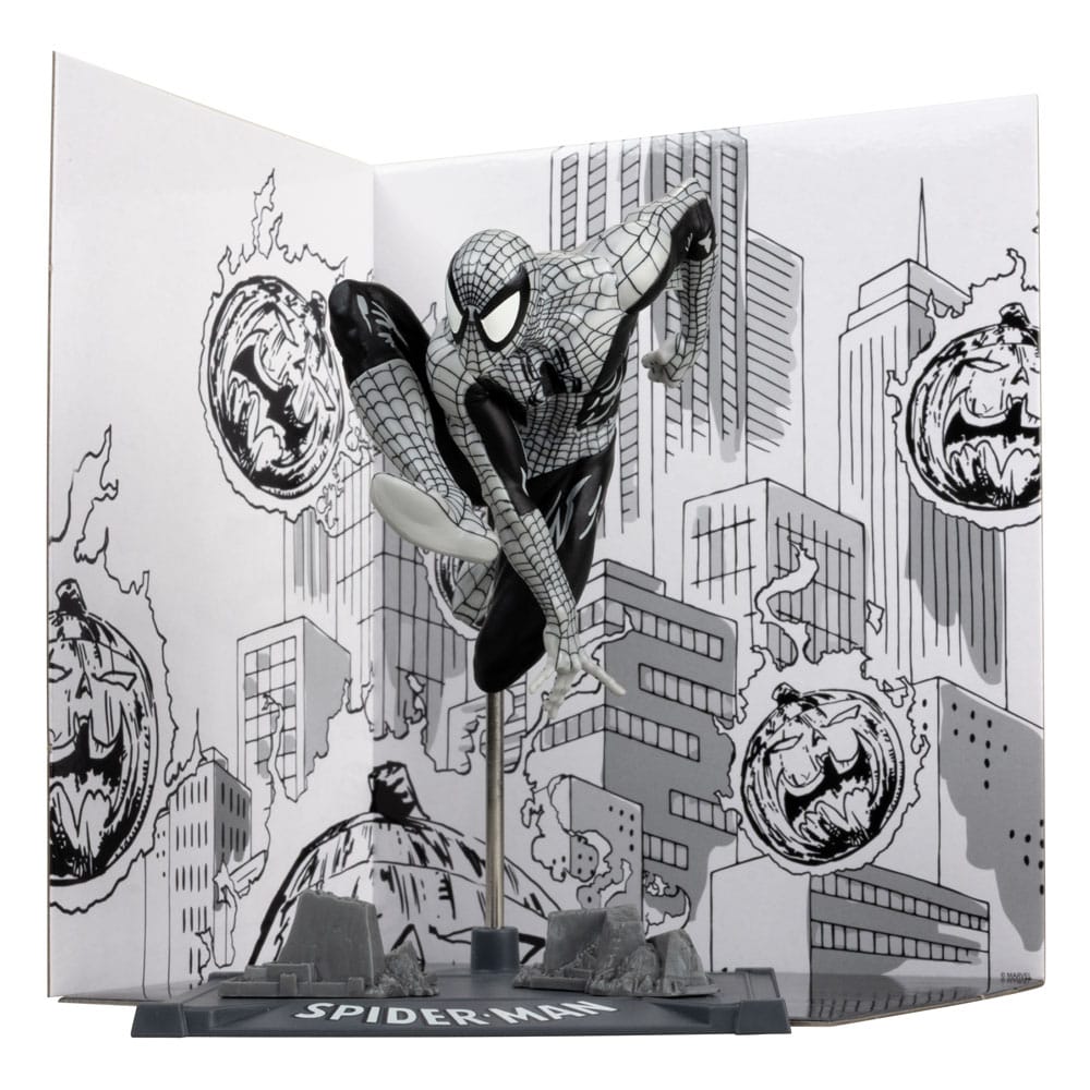 Marvel Collection PVC Statue 1/10 Spider-Man (Spider-Man #6)(Line Art)(Gold Label) 10 cm - FanofThings.co.uk