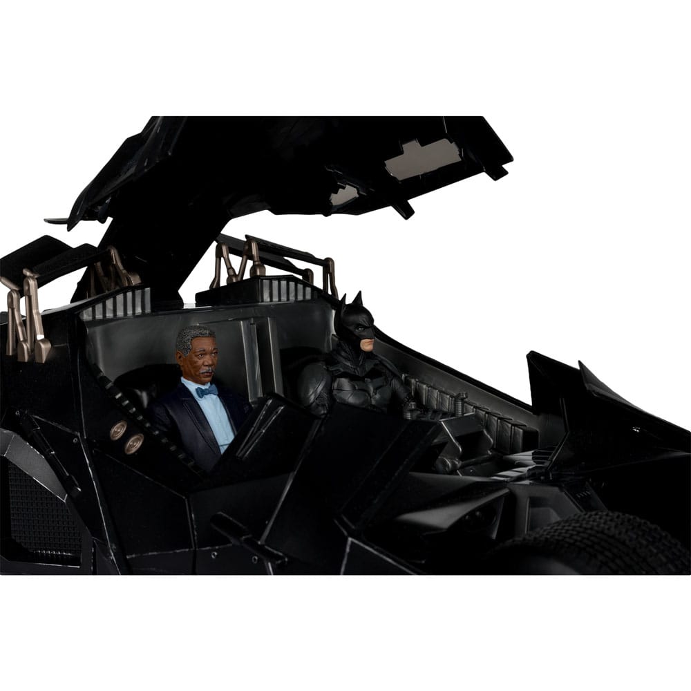 DC Multiverse Vehicle Tumbler with Lucuis Fox (The Dark Knight) (Gold Label) Vehicles