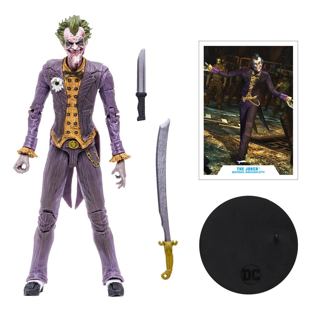 DC Gaming Action Figure The Joker (Batman: Arkham City) 18 cm Action figures