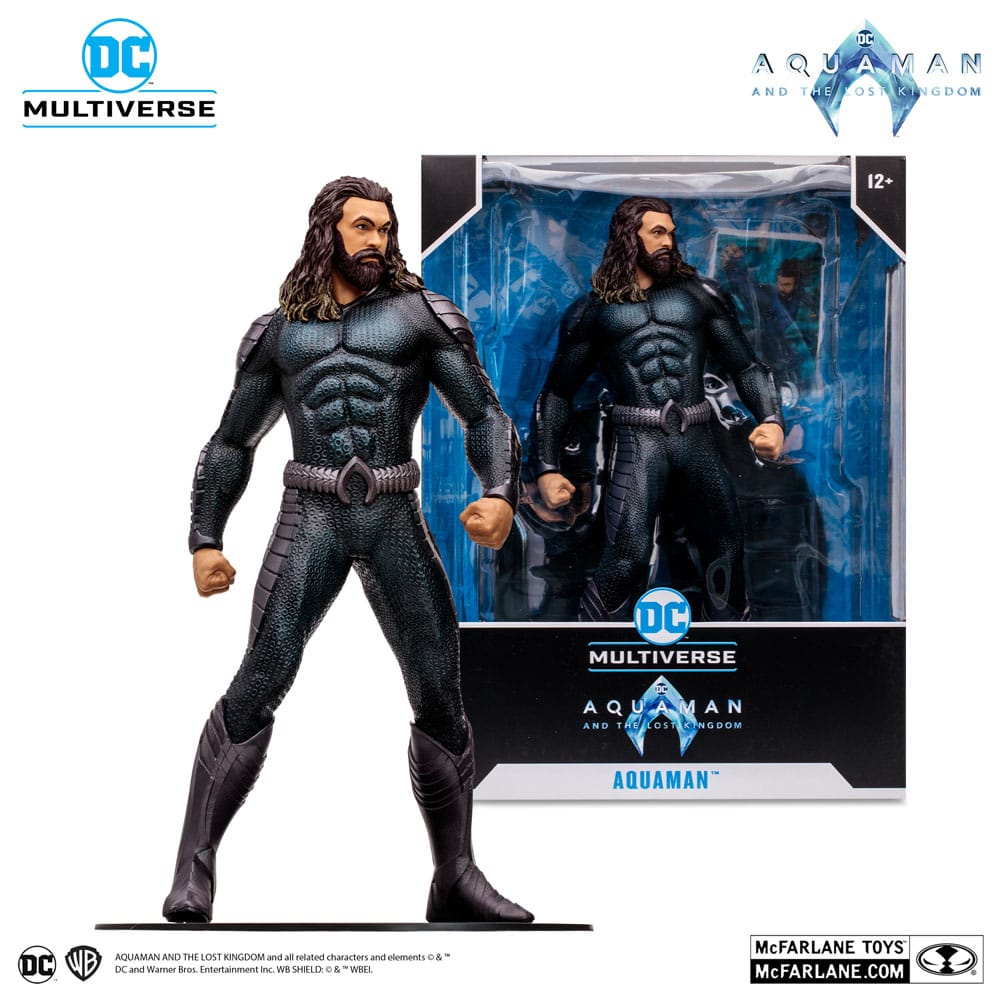 Aquaman and the Lost Kingdom DC Multiverse Megafig Action Figure Aquaman 30 cm Action figures