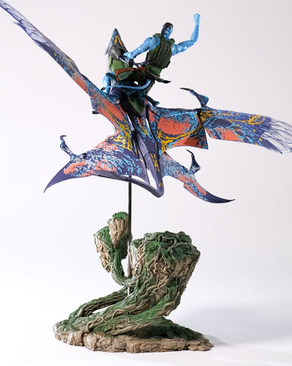 Avatar: The Way of Water Action Figure Recom Quaritch & RDA Banshee (Gold Label)