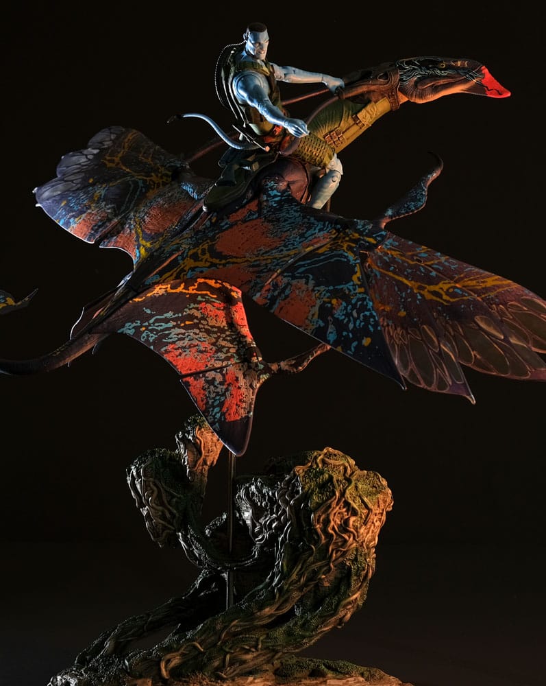 Avatar: The Way of Water Action Figure Recom Quaritch & RDA Banshee (Gold Label) Action figures