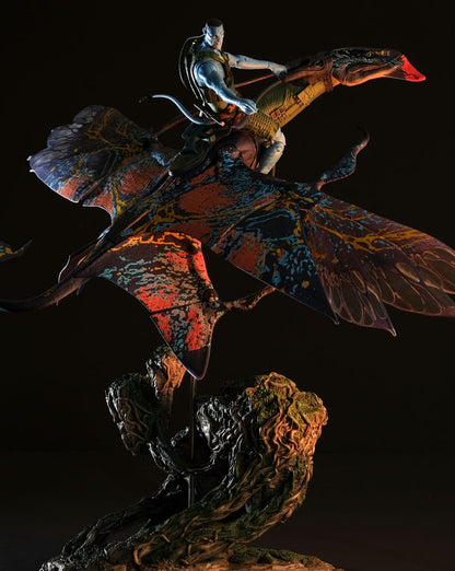 Avatar: The Way of Water Action Figure Recom Quaritch & RDA Banshee (Gold Label) Action figures