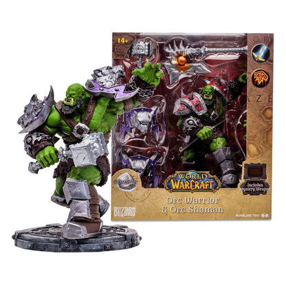 World of Warcraft Action Figure Orc: Shaman / Warrior 15 cm Action figures