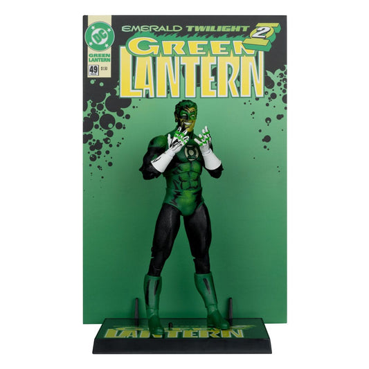 DC Multiverse McFarlane Cover Recreations Action Figure Green Lantern (Emerald Twilight) (Gold Label) 18 cm