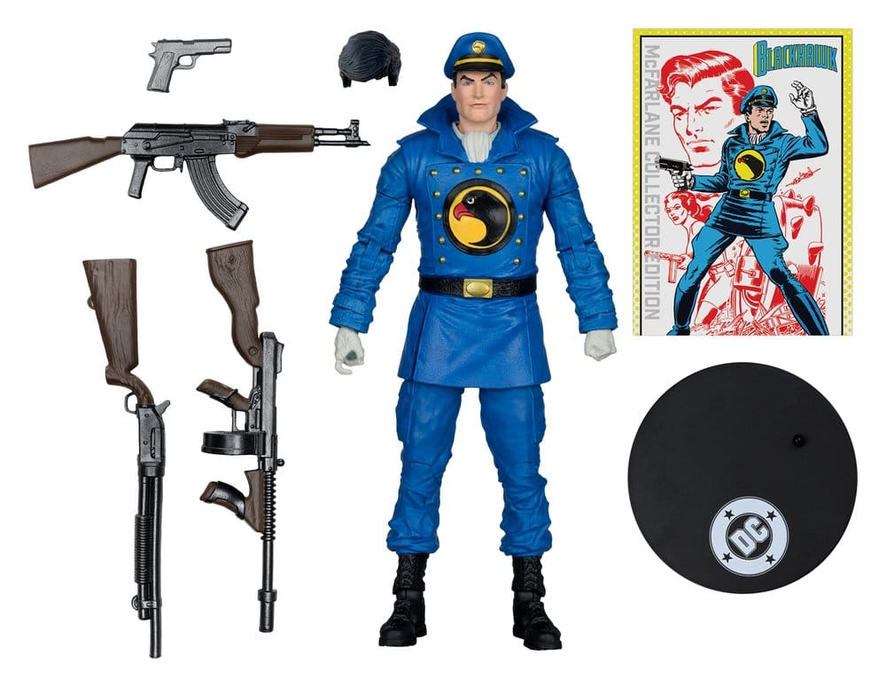 DC Multiverse McFarlane Collector Edition Action Figure Blackhawk Collector Edition #49 18 cm