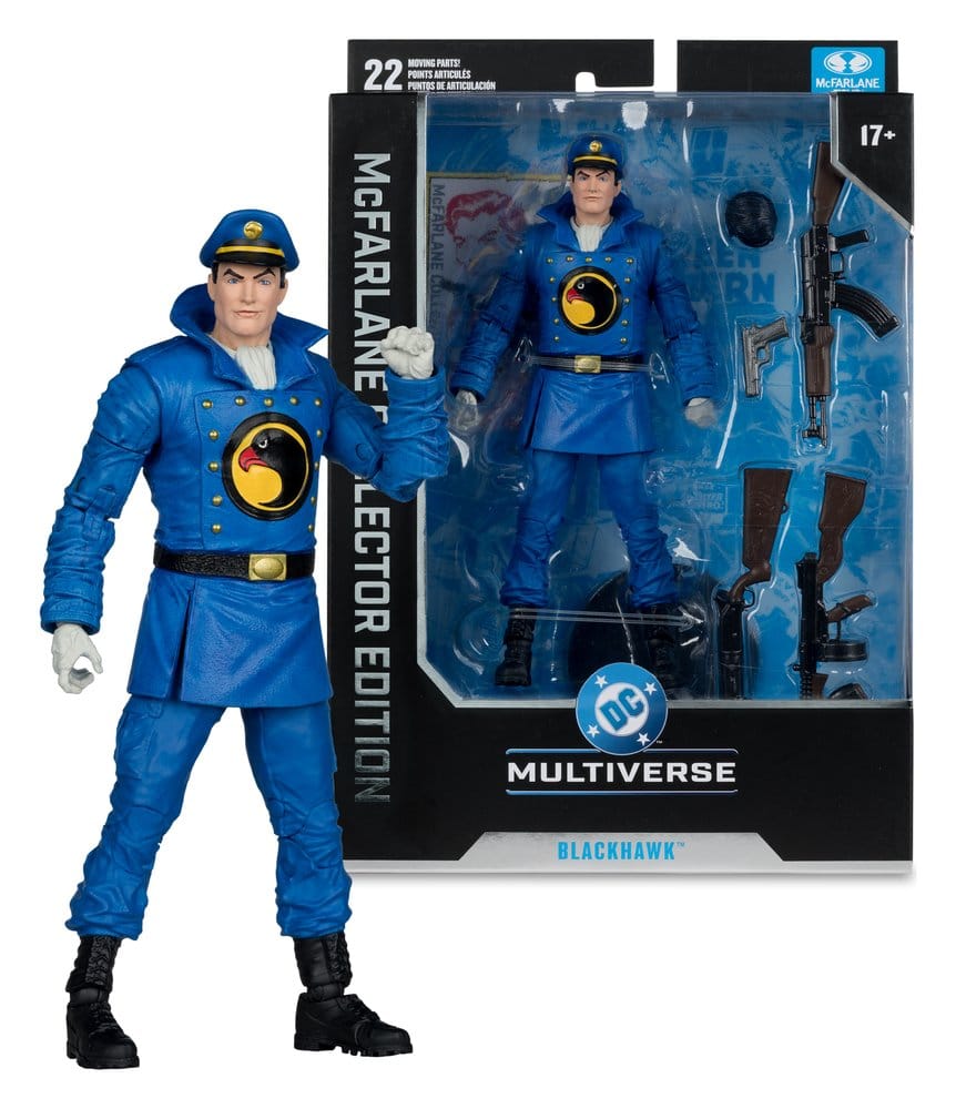 DC Multiverse McFarlane Collector Edition Action Figure Blackhawk Collector Edition #49 18 cm