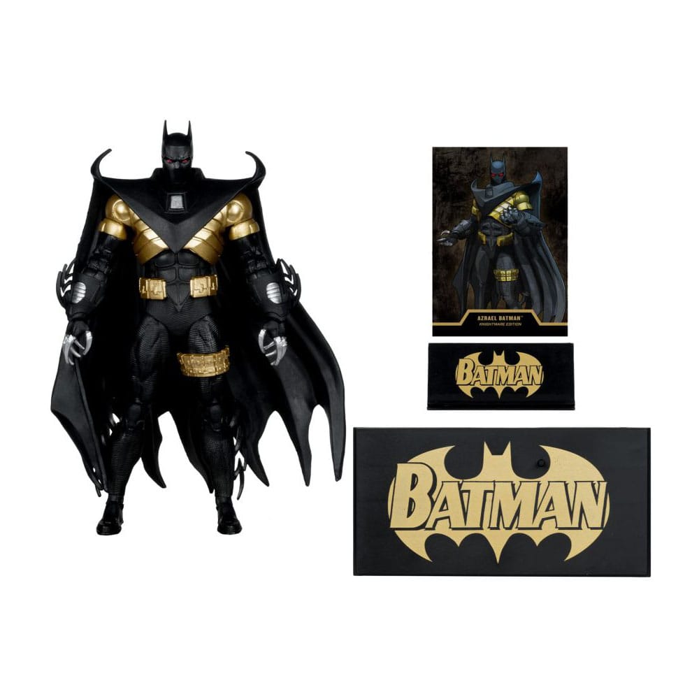 DC Multiverse Action Figure Azrael (Batman Armor) (Knightmare) (Gold Label) 18 cm