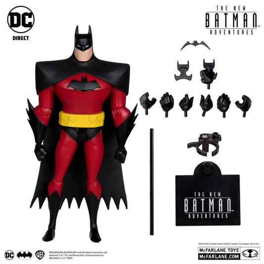 The New Batman Adventure DC Multiverse Action Figure Batman (Silver) Platinum Edition 18 cm McFarlane Toys