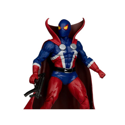 Spawn Page Punchers Action Figure Spawn 1977 Red and Blue (Chase) Red Platinum Edition 18 cm