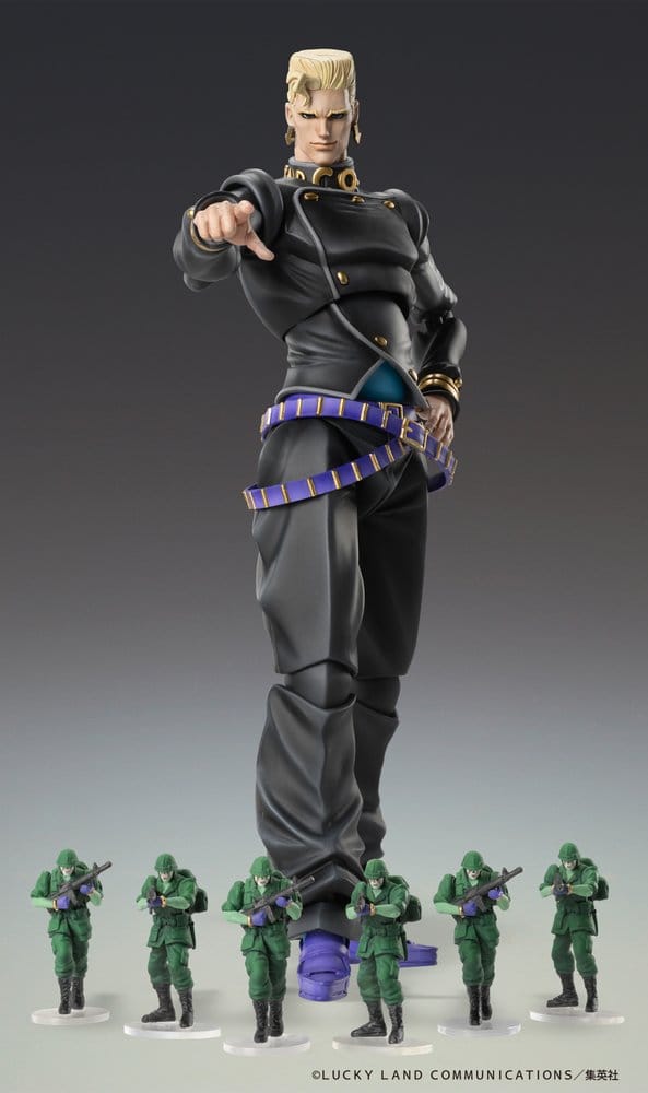 JoJo's Bizarre Adventure: Diamond Is Unbreakable Action Figure Chozokado Keicho Nijimura & Bad Company 17 cm Medicos Entertainment