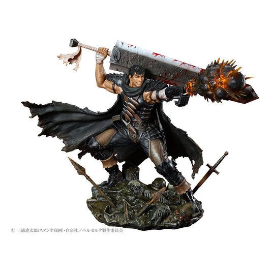 Berserk PVC Statue 1/7 Guts Black Swordsman Ver. 26 cm Statues