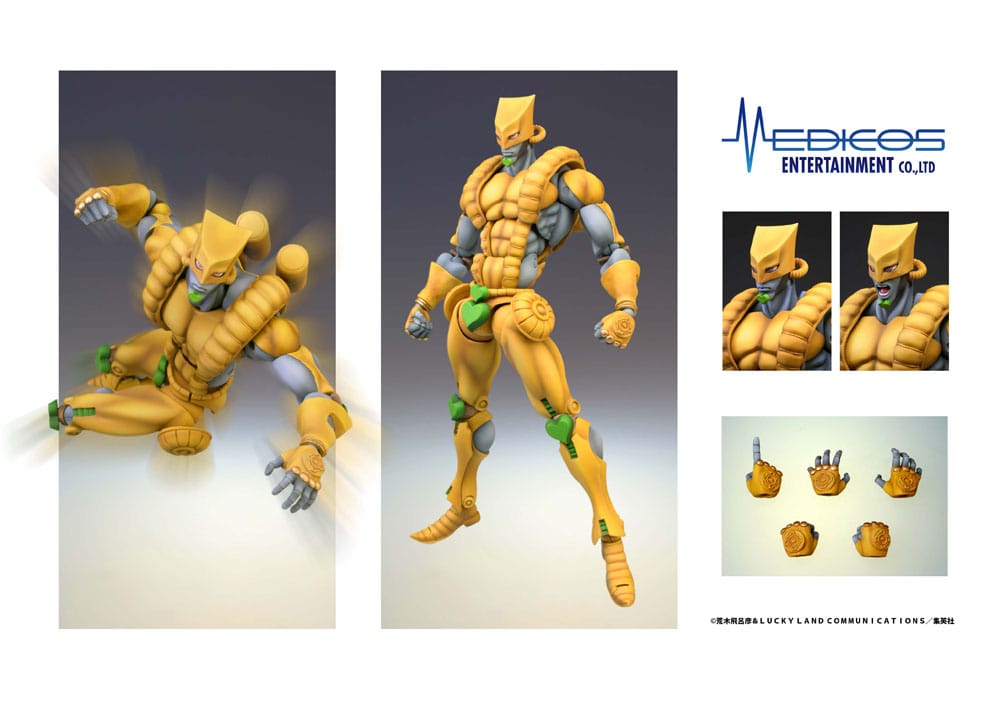 JoJo’s Bizarre Adventure Part3 Stardust Crusaders Super Action Action Figure Chozokado (The World) 16 cm Action figures