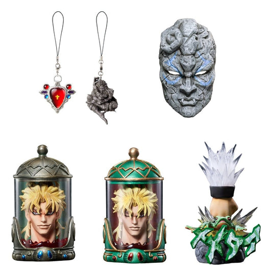 JoJo's Bizarre Adventure Mini figures Set Super Strap Collection Blind Box (Rerelease) (6)