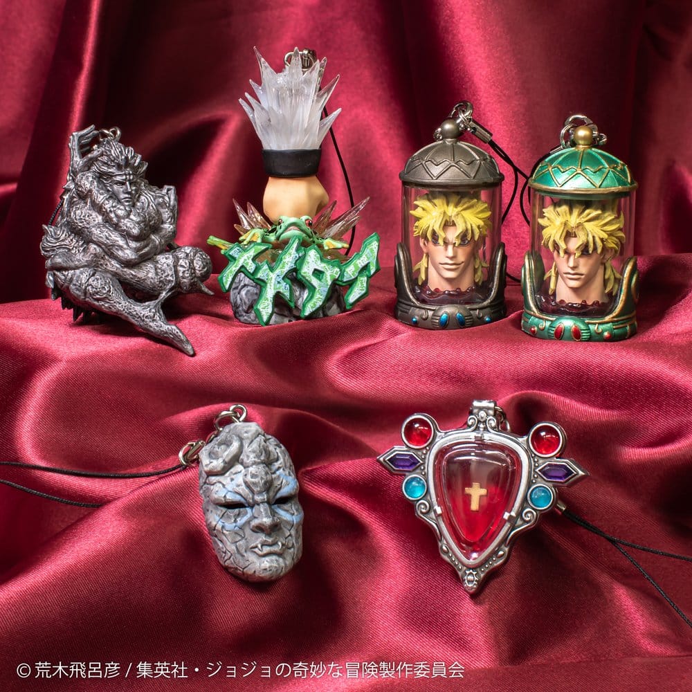 JoJo's Bizarre Adventure Mini figures Set Super Strap Collection Blind Box (Rerelease) (6)