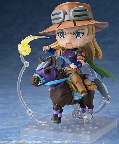 JoJo's Bizarre Adventure Steel Ball Run Nendoroid Action Figure Gyro Zeppeli DX Ver. 10 cm