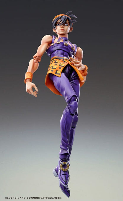 JoJo's Bizarre Adventure Part 5: Golden Wind Action Figure Chozokado Narancia Ghirga & As 15 cm Medicos Entertainment