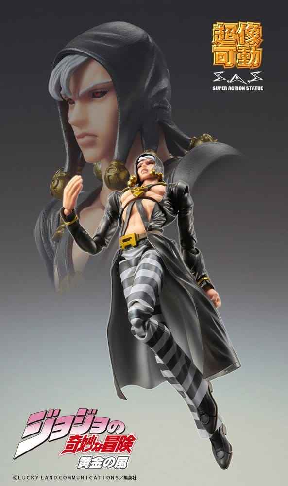 JoJo's Bizarre Adventure: Golden Wind Action Figure Risotto Nero 16 cm